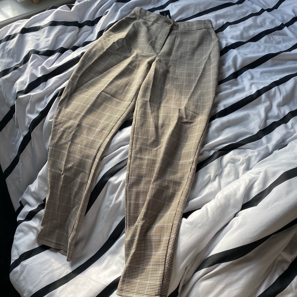 Nasty Gal Tan Trousers